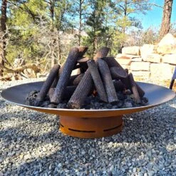 Asia 48β³ Gas Fire Pit By Fire Pit Art
