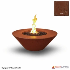 Grand Canyon Olympus 47″ Round Fire Pit 22 Grand Canyon Olympus 47″ Round Fire Pit -Grand Canyon Rust Olympus 47 Round Fire Pit