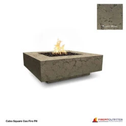 Cabo Square Gas Fire Pit 30 Cabo Square Gas Fire Pit -Grand Canyon Rustic moss cabo square gas fire pit png
