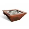 Sierra Square Copper Gas Fire And Water Bowl 2 Sierra Square Copper Gas Fire And Water Bowl -Grand Canyon SierraSquareCopperGasFireandWaterBowl