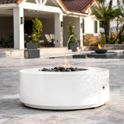 Unity Round Steel Gas Fire Pit 18" High (3 Sizes) 23 Unity Round Steel Gas Fire Pit 18" High (3 Sizes) -Grand Canyon Unity Fire Pit wt d8a960f7 ed35 4dca a894 1f158065519e
