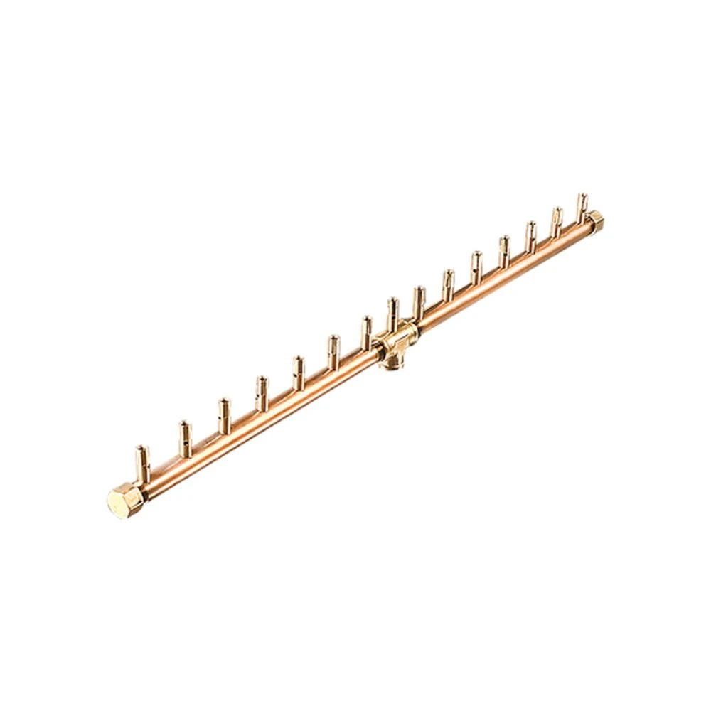 Warming Trends Crossfire Linear Brass Gas Fire Pit Burners 3 Warming Trends Crossfire Linear Brass Gas Fire Pit Burners