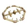 Warming Trends Crossfire Octagonal Style Brass Gas Fire Pit Burners 1 Warming Trends Crossfire Octagonal Style Brass Gas Fire Pit Burners -Grand Canyon WarmingTrendsCrossfireOctagonalStyleBrassGasFirePitBurners