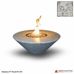 Grand Canyon Olympus 47″ Round Fire Pit 25 Grand Canyon Olympus 47″ Round Fire Pit -Grand Canyon White Olympus 47 Round Fire Pit