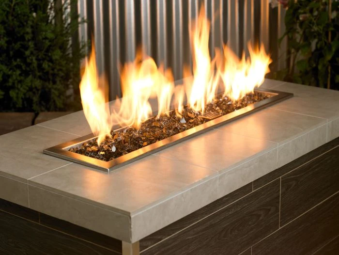 Bronze Fire Glass 1/2" 6 Bronze Fire Glass 1/2" - Image 4