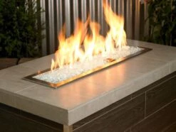 Clear Fire Glass 1/2" 10 Clear Fire Glass 1/2" -Grand Canyon aff clr12 flame