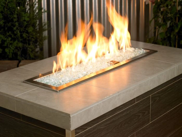 Clear Fire Glass 1/2" 6 Clear Fire Glass 1/2" - Image 4