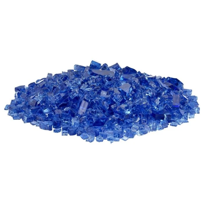 Cobalt Blue Fire Glass 1/4" 4 Cobalt Blue Fire Glass 1/4" - Image 2