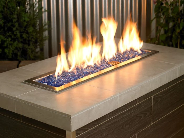 Cobalt Blue Fire Glass 1/4" 6 Cobalt Blue Fire Glass 1/4" - Image 4