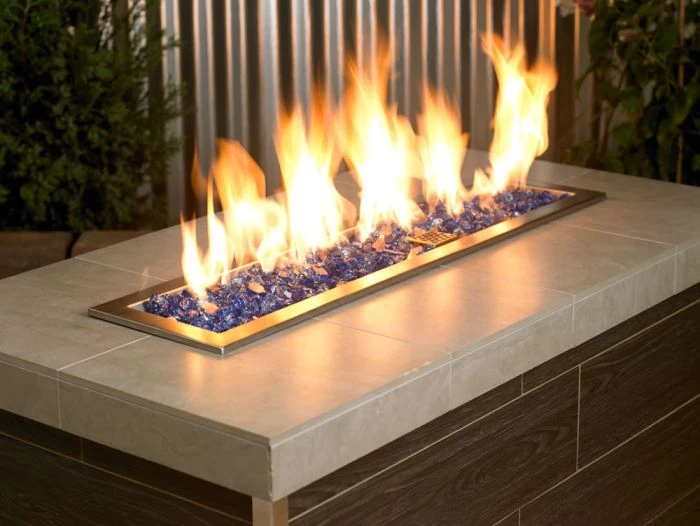 Cobalt Blue Fire Glass 1/2" 6 Cobalt Blue Fire Glass 1/2" - Image 4