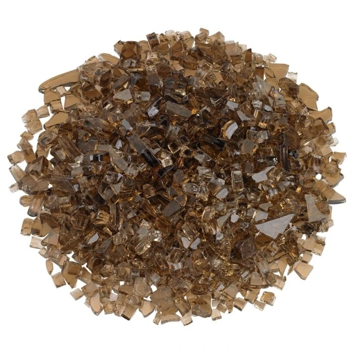 Copper Fire Glass 1/4" 3 Copper Fire Glass 1/4"