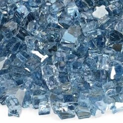Pacific Blue Reflective Fire Glass 1/4" 9 Pacific Blue Reflective Fire Glass 1/4" -Grand Canyon aff pablrf 10 3