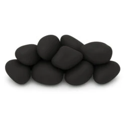Lite Stone Cobble - Matte Black