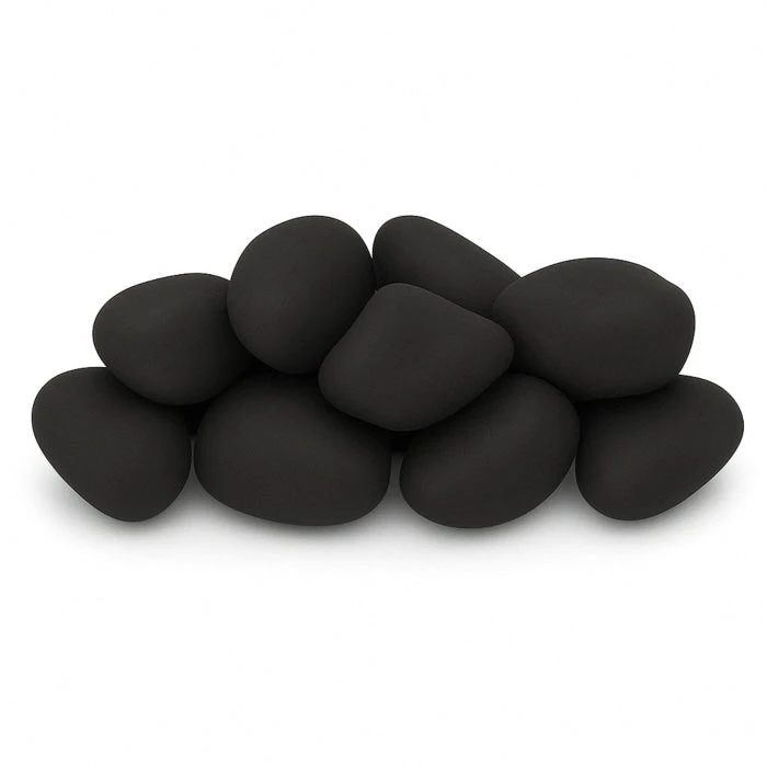 Lite Stone Cobble - Matte Black 3 Lite Stone Cobble - Matte Black