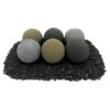 4" Natural Variety Lite Stone Fire Balls - Set Of 6 2 4" Natural Variety Lite Stone Fire Balls - Set Of 6 -Grand Canyon afg fbl ns 6b