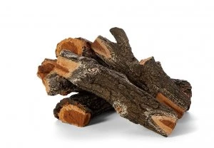 16 Piece 30" - 36" Arizona Weathered Oak Outdoor Fire Logs 3 16 Piece 30" - 36" Arizona Weathered Oak Outdoor Fire Logs
