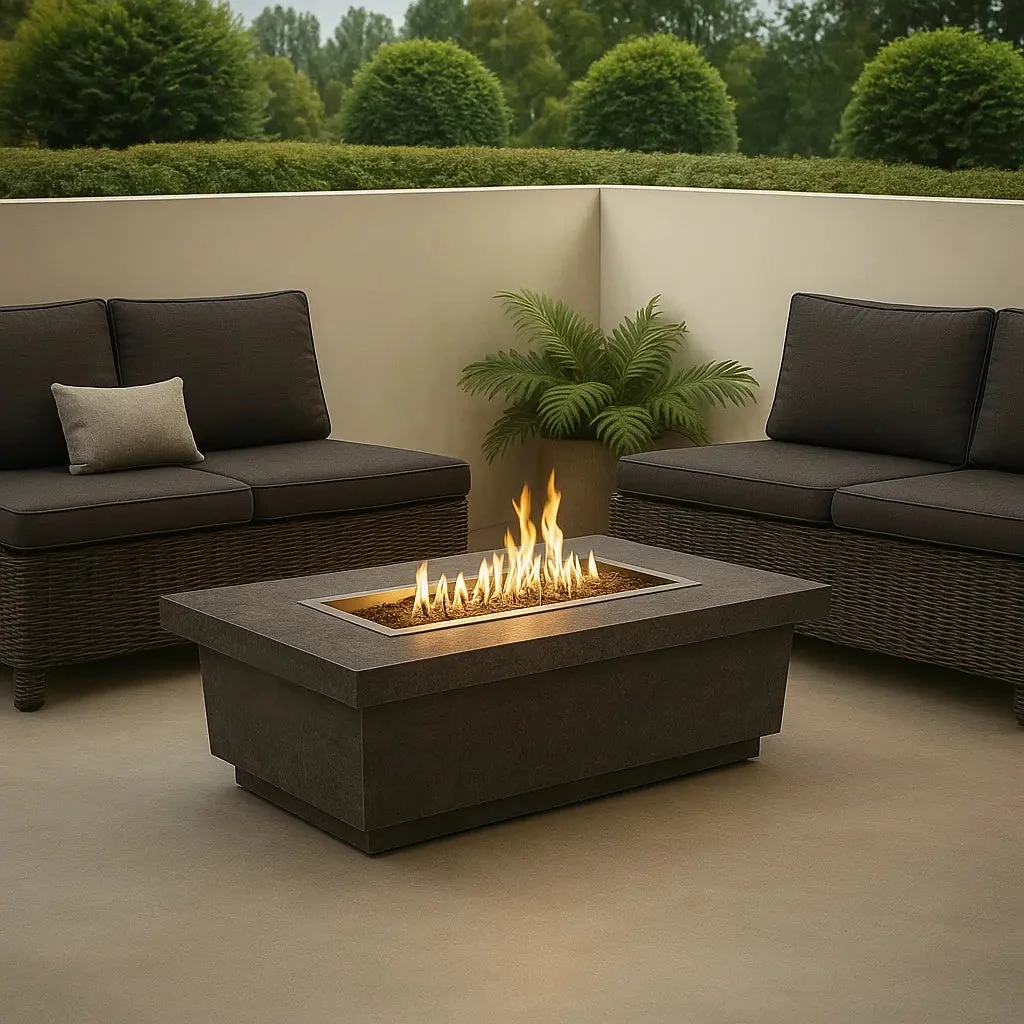 Contempo Rectangle Fire Pit 6 Contempo Rectangle Fire Pit - Image 4