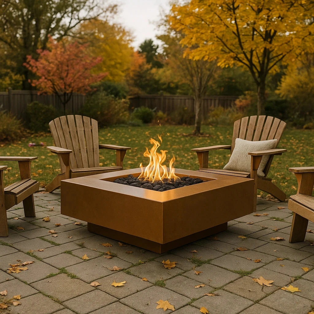 Cabo Square Gas Fire Pit 6 Cabo Square Gas Fire Pit - Image 4