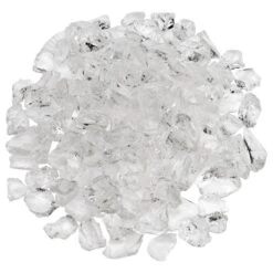 Ice Recycled Fire Glass 3/4"