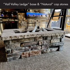 48″ X 30″ Rectangle Custom Stone Gas Fire Pit 25 48″ X 30″ Rectangle Custom Stone Gas Fire Pit -Grand Canyon chhrect 48x30 1