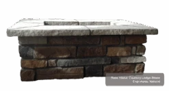 61″ X 31″ Rectangle Custom Stone Gas Fire Pit 35 61″ X 31″ Rectangle Custom Stone Gas Fire Pit -Grand Canyon chhrect4831 brr1