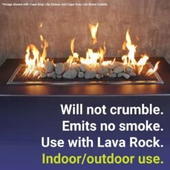 Lite Stone Cobble - Matte Black 8 Lite Stone Cobble - Matte Black -Grand Canyon cobble list 1