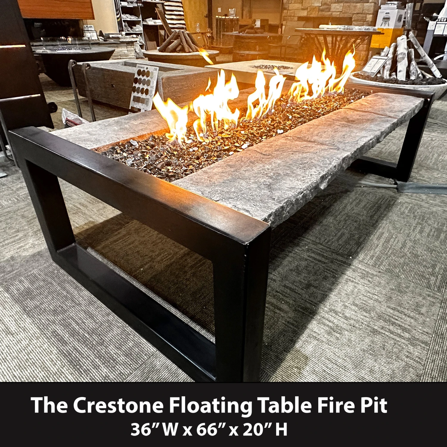 Crestone Gas Fire Pit Table 8 Crestone Gas Fire Pit Table - Image 6
