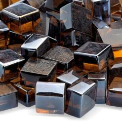 Copper Luster Cubes Fire Glass 2.0 8 Copper Luster Cubes Fire Glass 2.0 -Grand Canyon cub cop12 c 5