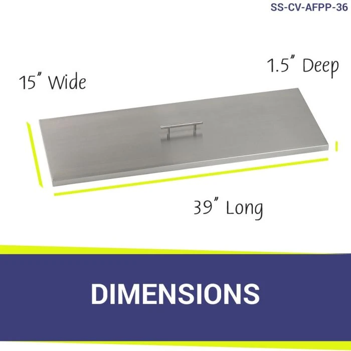 Rectangular Drop In Pan Covers- AFG 6 Rectangular Drop In Pan Covers- AFG - Image 4