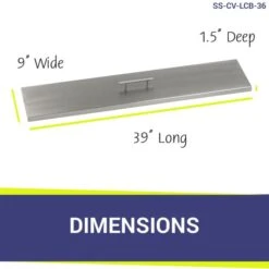 Linear Drop In Pan Covers- AFG 14 Linear Drop In Pan Covers- AFG -Grand Canyon dimensions 16 1