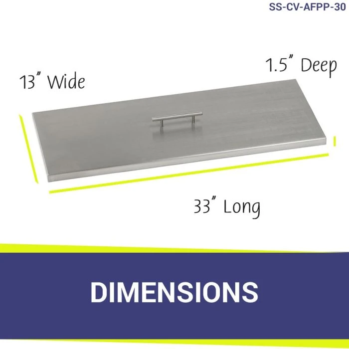 Rectangular Drop In Pan Covers- AFG 9 Rectangular Drop In Pan Covers- AFG - Image 7