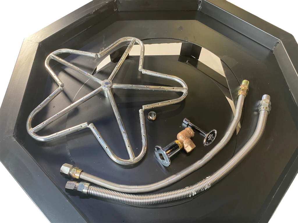 Custom Octagon Fire Pit Kit 33″ 3 Custom Octagon Fire Pit Kit 33″ - Image 2