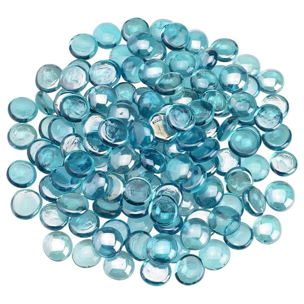 Aqua Blue Luster Firebeads 3 Aqua Blue Luster Firebeads
