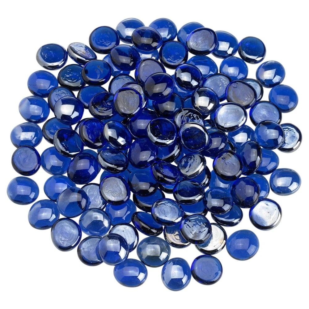 Royal Blue Luster Firebeads 3 Royal Blue Luster Firebeads