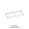 Rectangular Tempered Glass Wind Guard For 36" Pan 2 Rectangular Tempered Glass Wind Guard For 36" Pan -Grand Canyon fg afpp 36