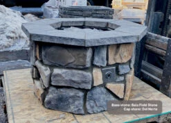 36″ Octagon Custom Stone Gas Fire Pit 29 36″ Octagon Custom Stone Gas Fire Pit -Grand Canyon field stone 1024x732 11