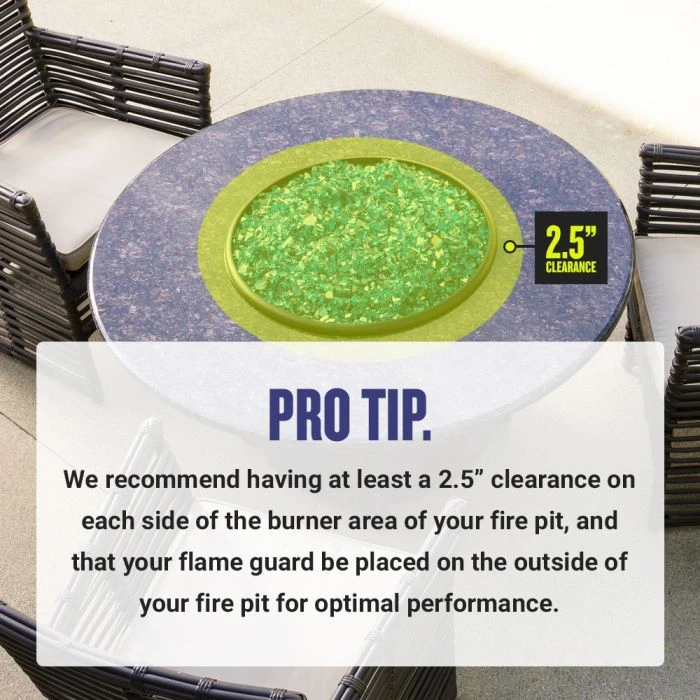 Square Glass Wind Guards 8 Square Glass Wind Guards - Image 6