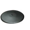 48" Round Aluminum Cover- Black
