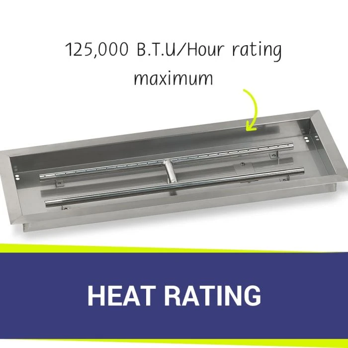 30" Drop In H-Burner With Pan 5 30" Drop In H-Burner With Pan - Image 3