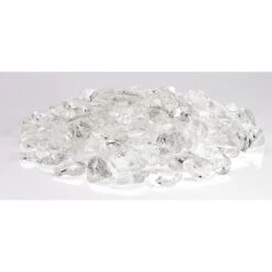 Ice Recycled Fire Glass 3/4" 9 Ice Recycled Fire Glass 3/4" -Grand Canyon ice 3