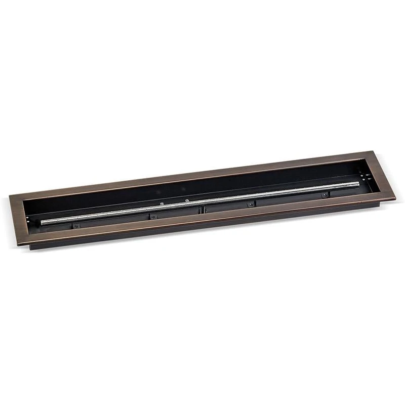 Linear Oil Rubbed Bronze Drop-In Pan 3 Linear Oil Rubbed Bronze Drop-In Pan