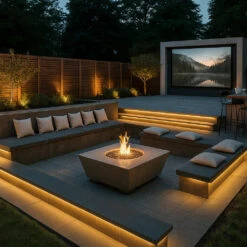 Grand Canyon Olympus 48″ Square Fire Pit 25 Grand Canyon Olympus 48″ Square Fire Pit -Grand Canyon olympus 48 lifestyle 3