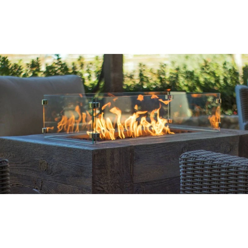 Catalina Wood Grain Finish GFRC Gas Fire Pit (7 Sizes) 5 Catalina Wood Grain Finish GFRC Gas Fire Pit (7 Sizes) - Image 3