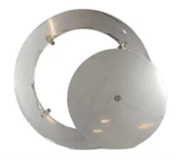 Burner Pan With Installation Collar. Stainless Steel 25-30β³