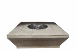 60" X 18" Tapered Square Unfinished Enclosure 4 60" X 18" Tapered Square Unfinished Enclosure - Image 2