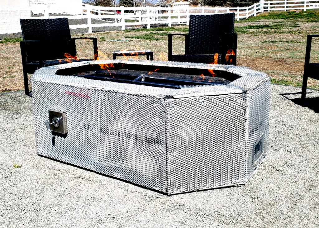 Custom Rectagon Fire Pit Kit 52″ X 33″ 5 Custom Rectagon Fire Pit Kit 52″ X 33″ - Image 3