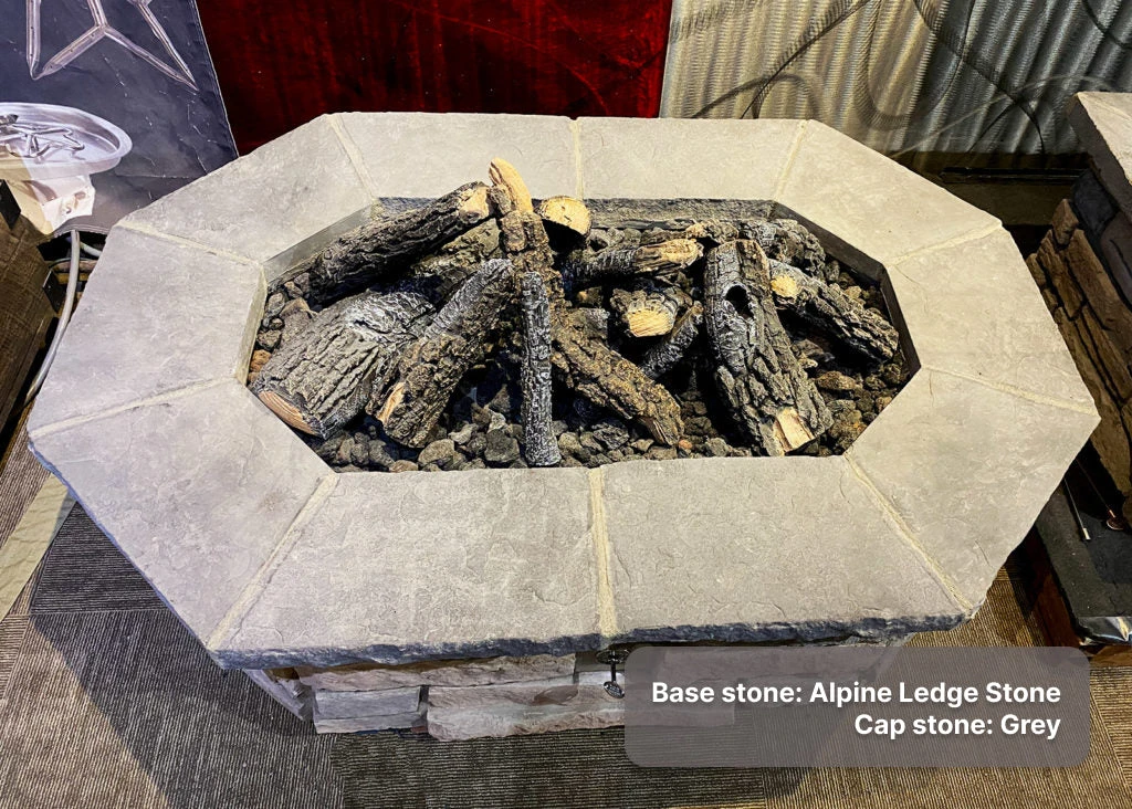 61″ X 42″ Rectagon Custom Stone Gas Fire Pit 17 61″ X 42″ Rectagon Custom Stone Gas Fire Pit - Image 16