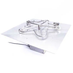 HPC 18″ Square Flat Pan Torpedo Burner Electronic Ignition System