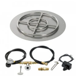 Round Flat Pan With Spark Ignition Kits
