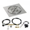 Square Flat Pan With Spark Ignition Kits 1 Square Flat Pan With Spark Ignition Kits -Grand Canyon sssqfpkit24p